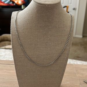 Men’s Stainless Steel Cuban Link Necklace